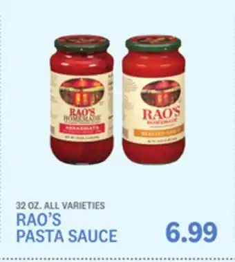 Kings Food Markets Rao's pasta sauce offer