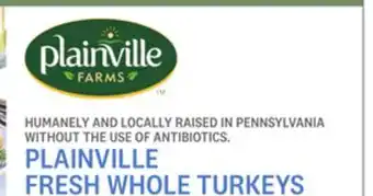 Kings Food Markets Plainville fresh whole turkeys offer