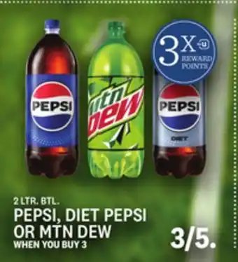 Kings Food Markets Pepsi, diet pepsi or mtn dew offer