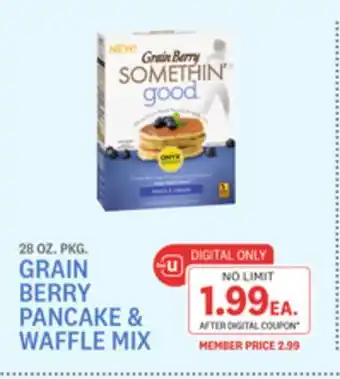 Kings Food Markets Grain berry pancake & waffle mix offer