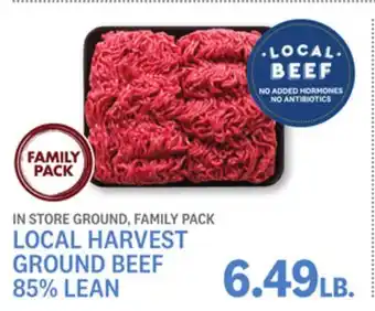 Kings Food Markets Local harvest ground beef 85% lean offer