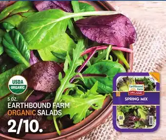 Kings Food Markets Earthbound farm organic salads offer