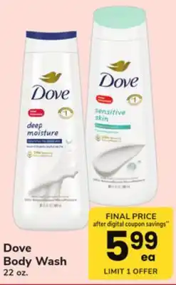ACME Dove body wash offer