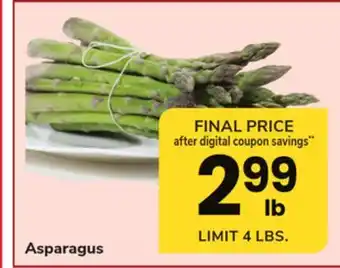 ACME Asparagus offer