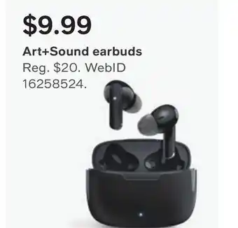 Macy's Art+sound true wireless earbuds offer