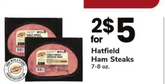 ACME Hatfield ham steaks offer