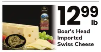 ACME Boar's head imported swiss cheese offer