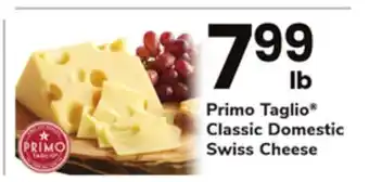 ACME Primo taglio classic domestic swiss cheese offer