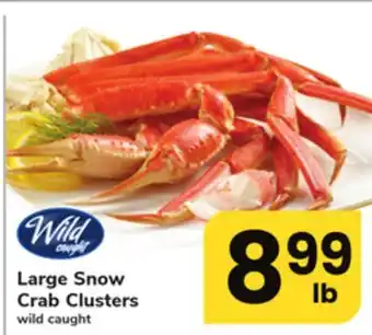 ACME Large snow crab clusters offer