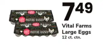 ACME Vital farms large eggs offer