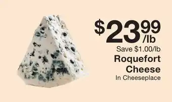 Fairway Store Market Roquefort cheese offer