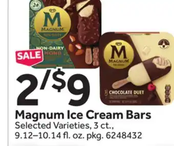 Stop&Shop Magnum ice cream bars offer