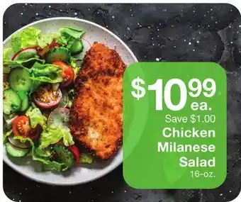 Fairway Store Market Chicken milanese salad offer