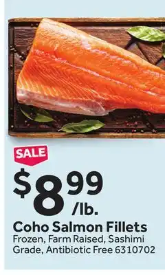 Stop&Shop Coho salmon fillets offer