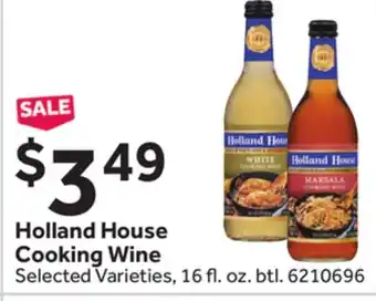 Stop&Shop Holland house cooking wine offer