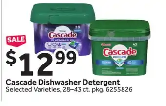 Stop&Shop Cascade dishwasher detergent offer