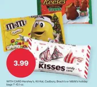CVS Hershey's, kit kat, cadbury, brach's or m & m' s holiday bags 7-10.1 oz offer