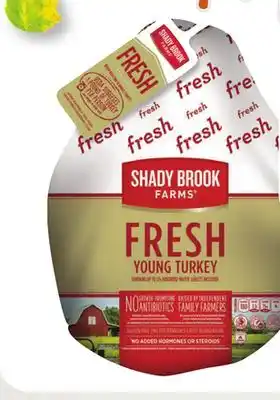 Stop&Shop Shady brook farms fresh turkey offer