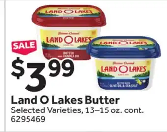 Stop&Shop Land o lakes butter offer