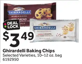 Stop&Shop Ghirardelli baking chips offer