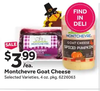 Stop&Shop Montchevre goat cheese offer