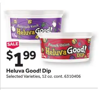 Stop&Shop Heluva good! dip offer