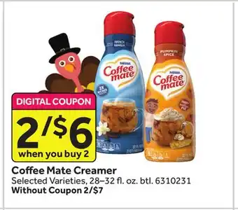 Stop&Shop Coffee mate creamer offer