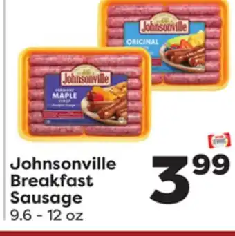 Weis Markets Johnsonville breakfast sausage offer