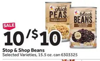 Stop&Shop Stop & shop beans offer