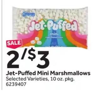 Stop&Shop Jet-puffed mini marshmallows offer