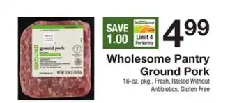 The Fresh Grocer Ground pork offer