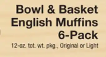 The Fresh Grocer English muffins 6-pack offer