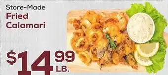 DeCicco & Sons Fried calamari offer