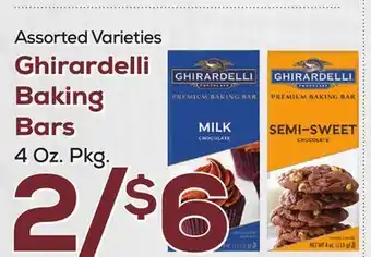 DeCicco & Sons Ghirardelli baking bars offer