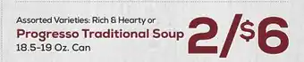 DeCicco & Sons Progresso traditional soup offer