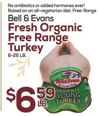 DeCicco & Sons Bell & evans fresh organic free range turkey offer