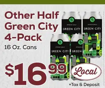 DeCicco & Sons Other half green city 4-pack offer