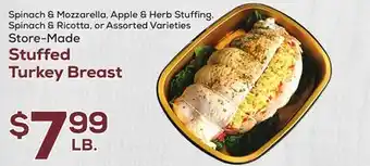 DeCicco & Sons Stuffed turkey breast offer