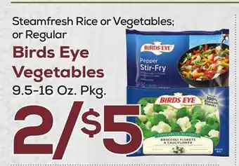 DeCicco & Sons Birds eye vegetables offer