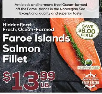 DeCicco & Sons Hiddenfjord faroe islands salmon fillet offer