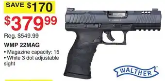 Dunham's Sports Walther wmp 22mag offer