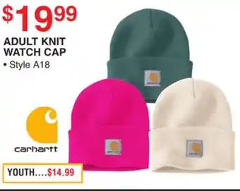 Dunham's Sports Carhartt adult knit watch cap offer