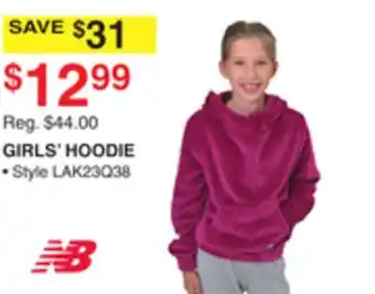 Dunham's Sports Nb girls' hoodie offer