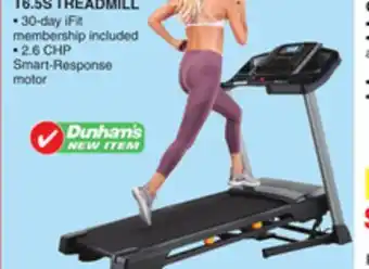 Dunham's Sports Nordictrack t6.5s treadmill offer