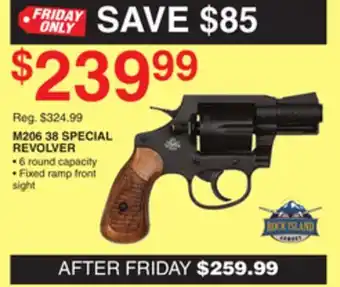 Dunham's Sports M206 38 special revolver offer
