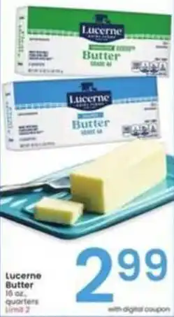 Albertsons Lucerne Butter 16 oz offer