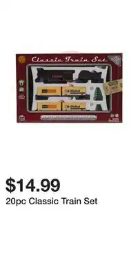 TJ Maxx 20pc classic train set offer
