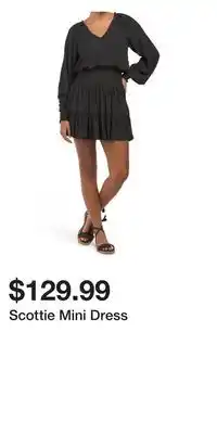 TJ Maxx Scottie mini dress offer