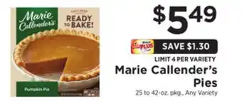 ShopRite Pies offer