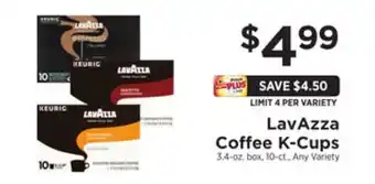 ShopRite Lavazza coffee k-cups offer